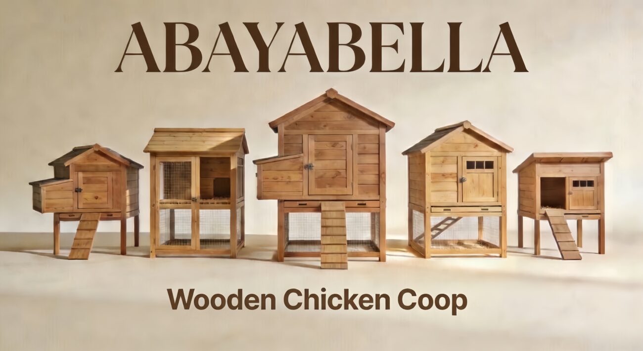wooden chicken coop