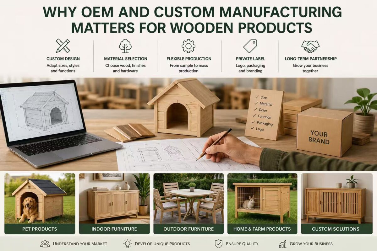 Why OEM and Custom Manufacturing Matters for Wooden Products