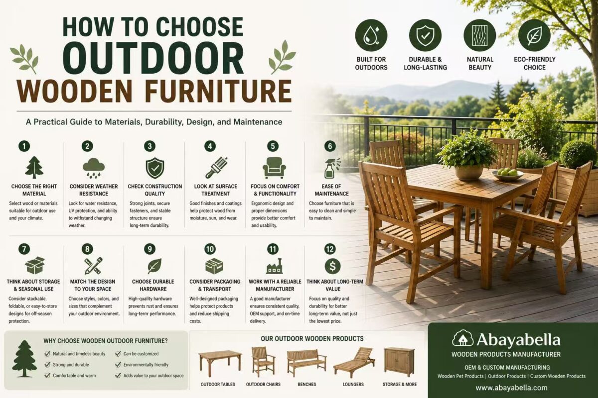 outdoor furniture