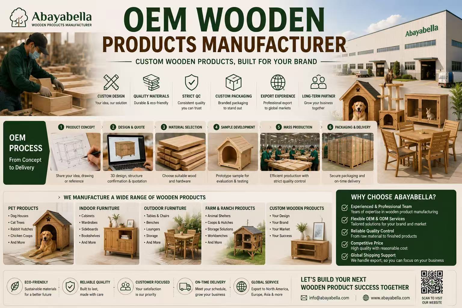 oem wooden products manufacturer